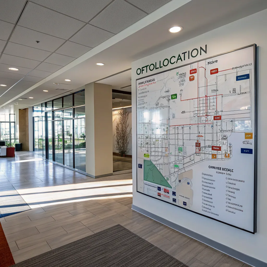 Map of office location